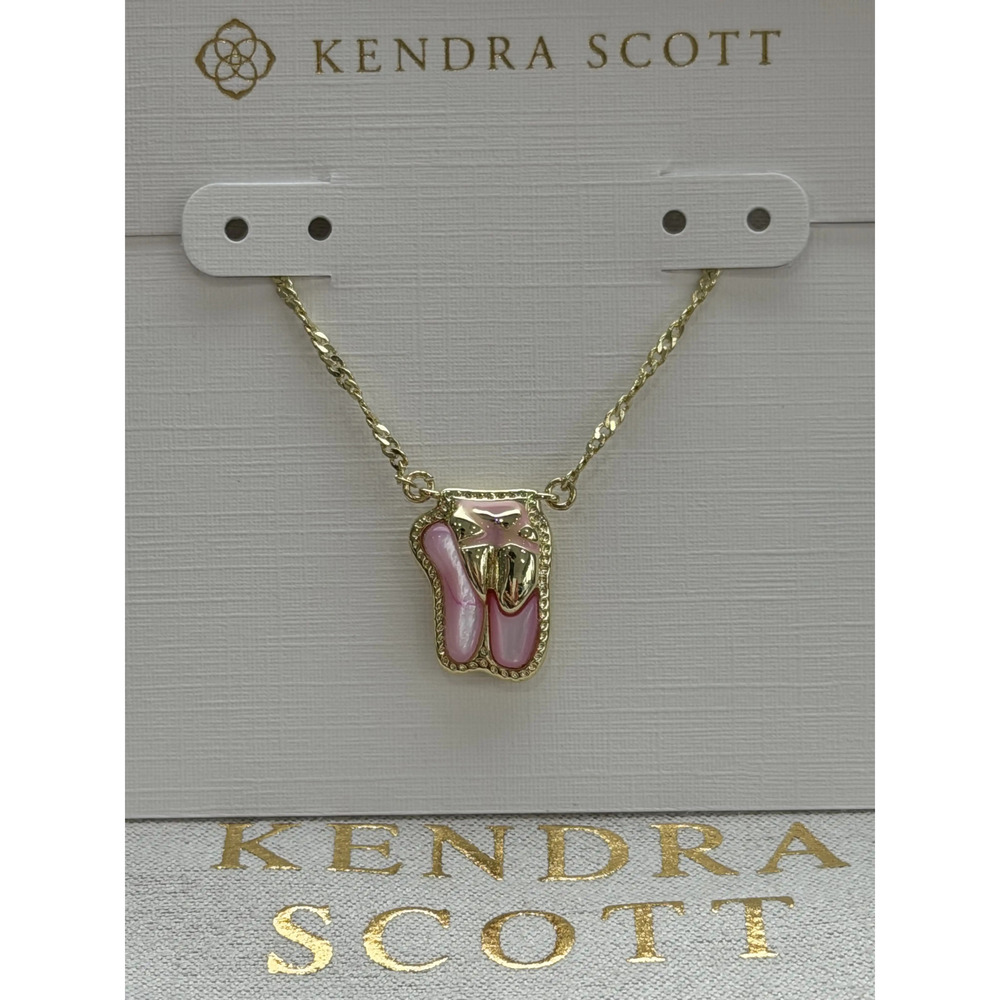 Kendra Scott Pink Pendant Necklace